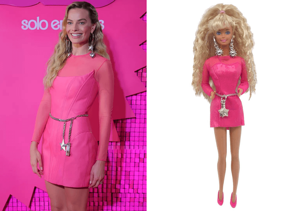 margot robbie earring magic barbie