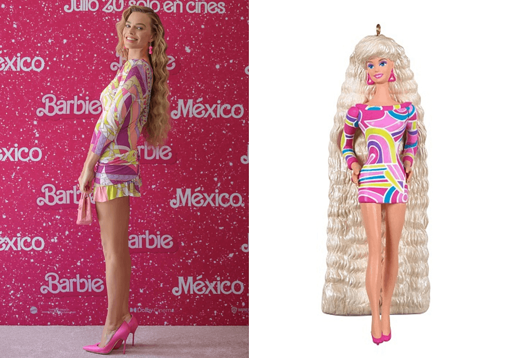 margot robbie totally hair barbie